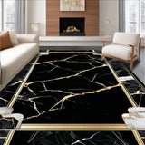 Artistic Black and Gold Fusion(Black)