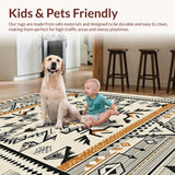 Tribal Ethnic Geometric Delight(Beige)