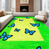 Lively Artistic Butterfly Swirl Composition(Green)