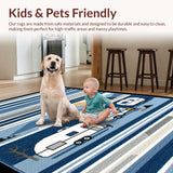 Modern Playful Traveler Motif(Blue)