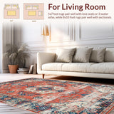 Artistic Coral and Blue Fusion(Red)