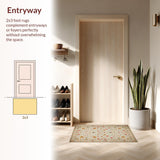 Chic Floral Earthy Palette(Ivory)