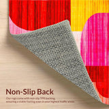 Dynamic Artistic Multi Tone Layout(Red)