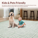 Chic Abstract Sage Hued Design(Gray)