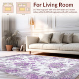 Elegant Pastel Geometric Arrangement(Purple)