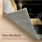 Artistic Swirling Minimalist Design(Black)