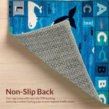 Cozy Underwater Alphabetic Illustration(Blue)