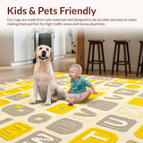 Charming Light Beige Educational Design(Beige)