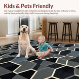 Elegant Geometric Lattice Design(Gray)