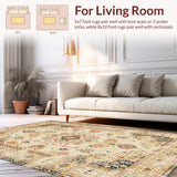 Contemporary Striped Floral Aesthetic(Beige)