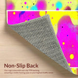 Eclectic Vibrant Curvilinear Shapes(Pink)