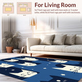 Lighthearted Ivory Cat Concept(Blue)