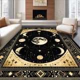 Modern Colorful Ogee Influence(Black)