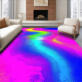 Bold Fluid Expressionist Motif(Blue)