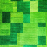 Elegant Shaggy Round Centerpiece(Green)