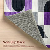 Modern Abstract Half Moon(Purple)