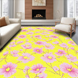 Vivid Circular Nature Inspired Design(Yellow)
