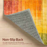 Colorful Retro Sunbeam Style(Yellow)