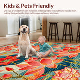 Elegant Retro Geometric Aesthetic(Red)