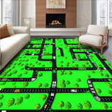 Vibrant Cityscape Play Mat(Green)