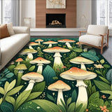 Vibrant Cute Mushroom Visual Appeal(Green)