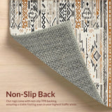 Tribal Earthy Tones Geometric Design(Gray)