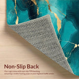 Gold Cracked Swirl Artistry(Blue)