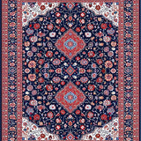 Striking Abstract Colorful Arrangement(Blue)