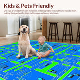 Charming Playful Street Scene(Blue)