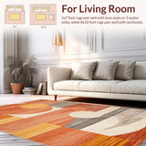 Unique Rustic Warm Color Fusion(Red)