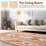 Beige Terracotta Diamond Linear Stripe Accents(Beige)