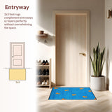 Joyful Kitten Theme Decor(Blue)