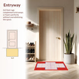 Dynamic Youthful Dotty Composition(Red)