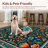 Artful Botanical Graphic Display(Blue)