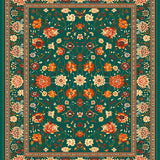 Stylish Textured Coastal Motif(Green)