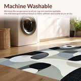 Artistic Modern Swirl Motif(Gray)