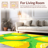 Cheerful Yellow Lemon Decor(Yellow)