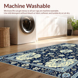 Artistic Vintage Patterned Flourish(Blue)