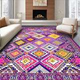 Chic Multi Colored Diamond Motif(Pink)