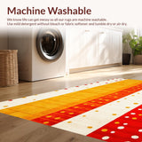 Elegant Minimalist Dot Stripes(Yellow)