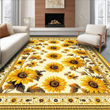 Striking Sunflower Patchwork Theme(Yellow)