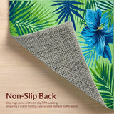 Chic Modern Abstract Leaf Motif(Green)