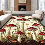 Enchanting Nature Inspired Motif(Red)