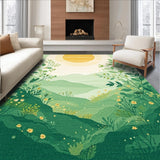 Earthy Multi Tonal Modern Accent(Green)
