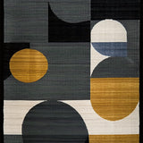 Elegant Monochrome Geometric Texture(Black)