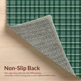 Inviting Dual Tone Textured Weave(Green)
