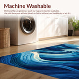 Chic Oceanic Swirl Design(Blue)