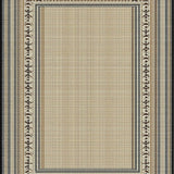 Chic Low Pile Geometric Elegance(Beige)