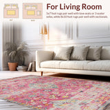 Pastel Elegant Distressed Motif(Pink)