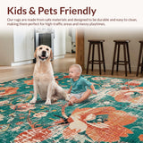 Chic Floral Geometric Fusion(Green)